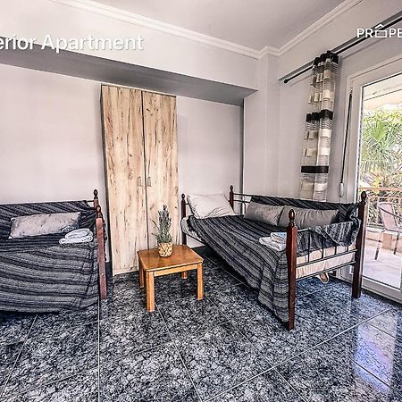 Seaside Retreat #Propertly Apartment Nea Kallikrateia Luaran gambar