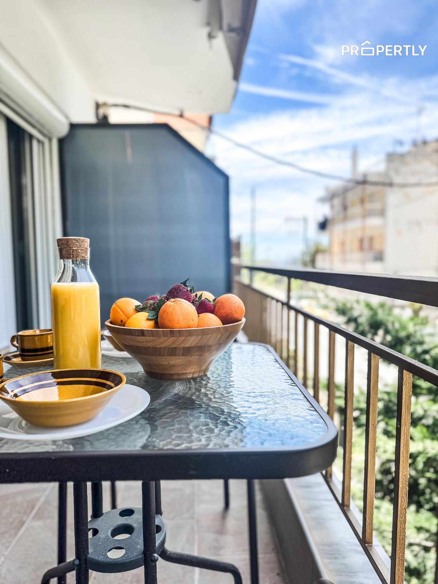 Seaside Retreat #Propertly Apartment Nea Kallikrateia Bilik gambar