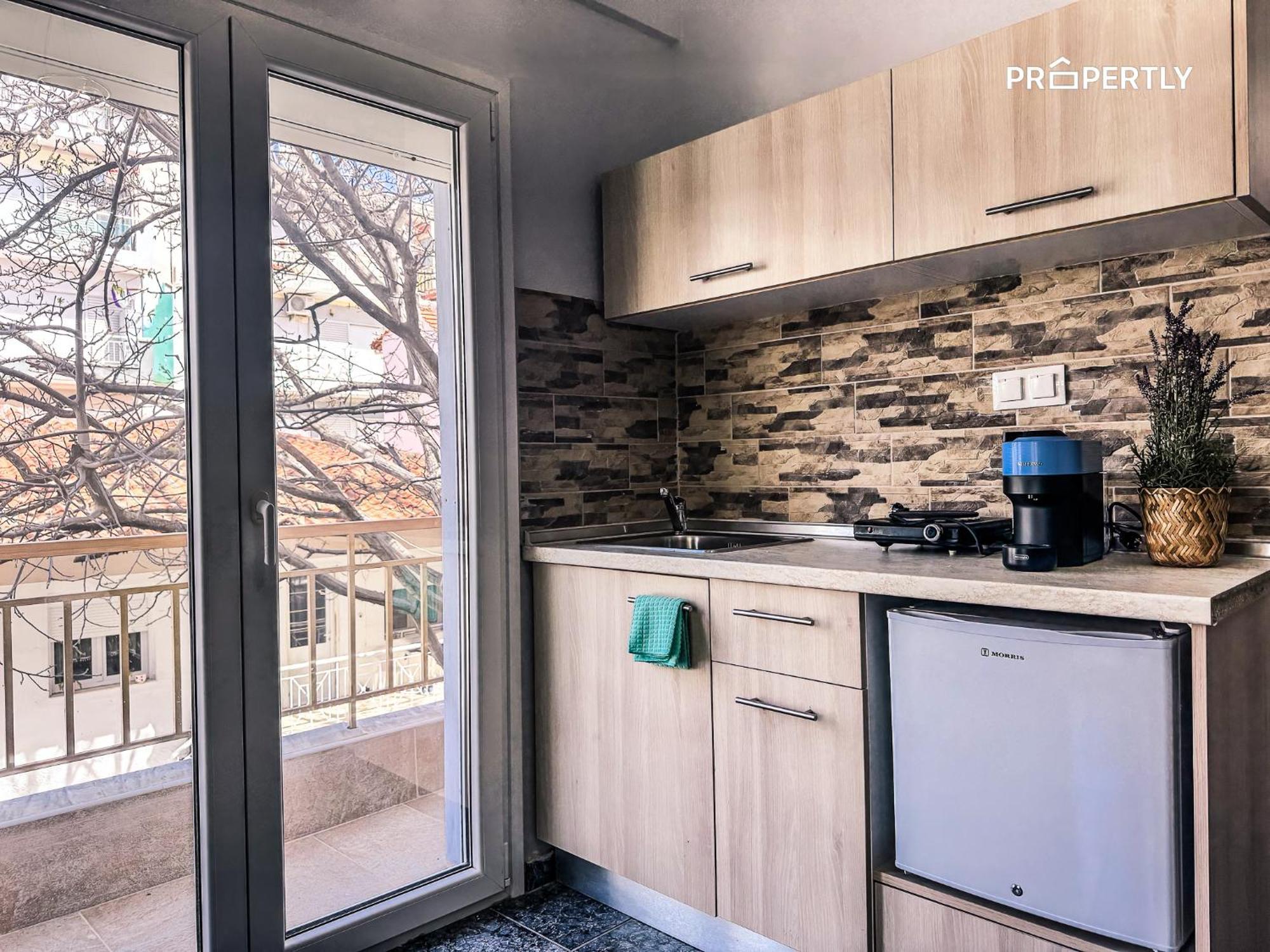 Seaside Retreat #Propertly Apartment Nea Kallikrateia Luaran gambar