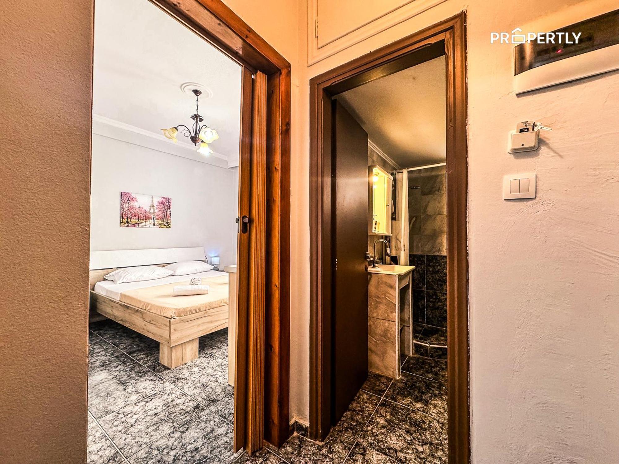 Seaside Retreat #Propertly Apartment Nea Kallikrateia Luaran gambar