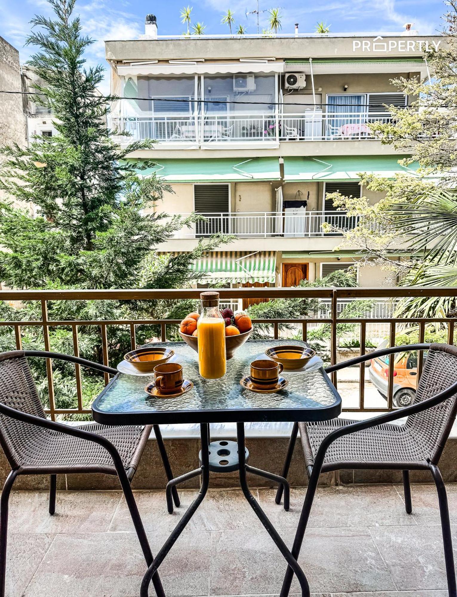 Seaside Retreat #Propertly Apartment Nea Kallikrateia Luaran gambar