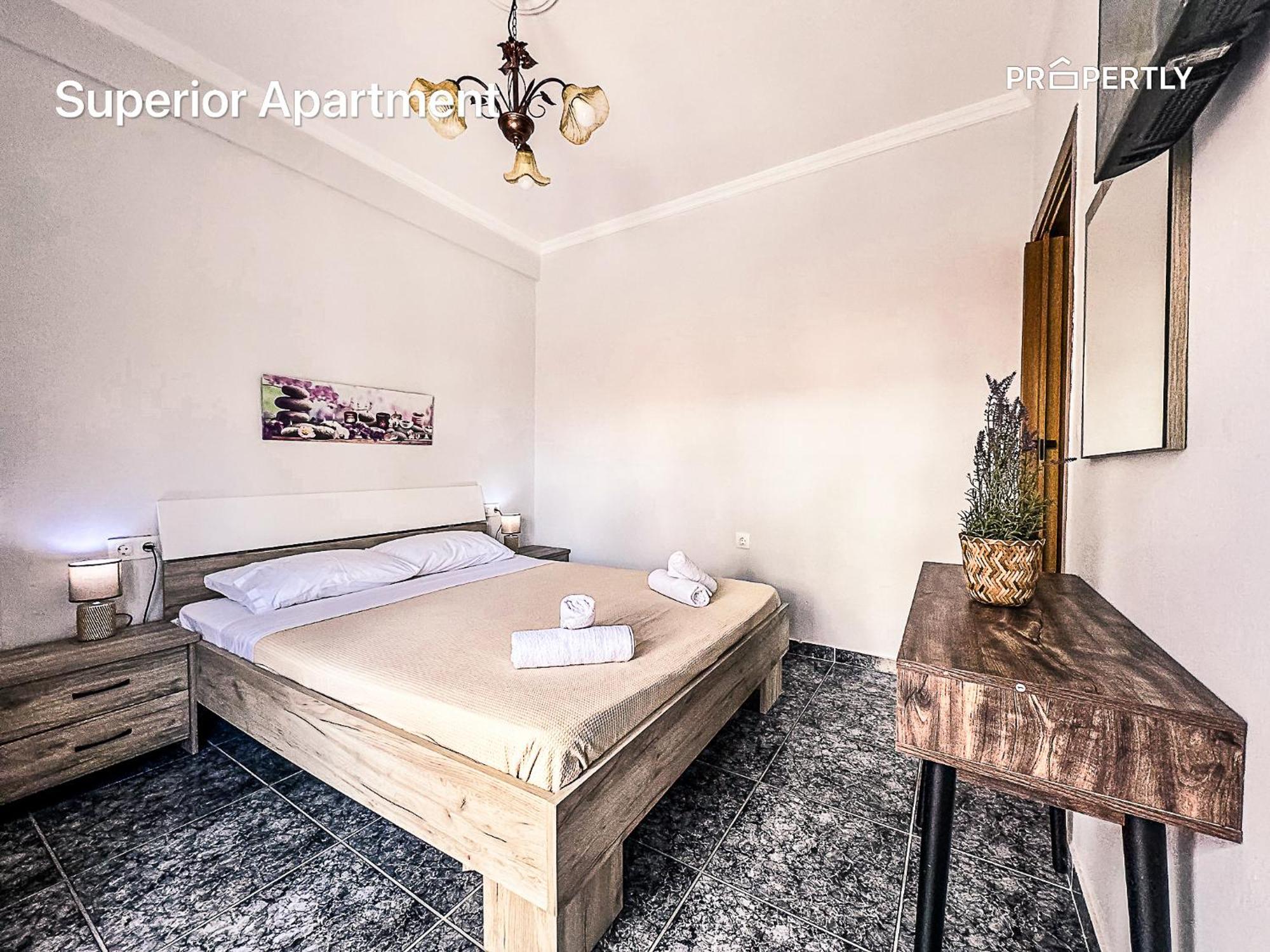 Seaside Retreat #Propertly Apartment Nea Kallikrateia Luaran gambar