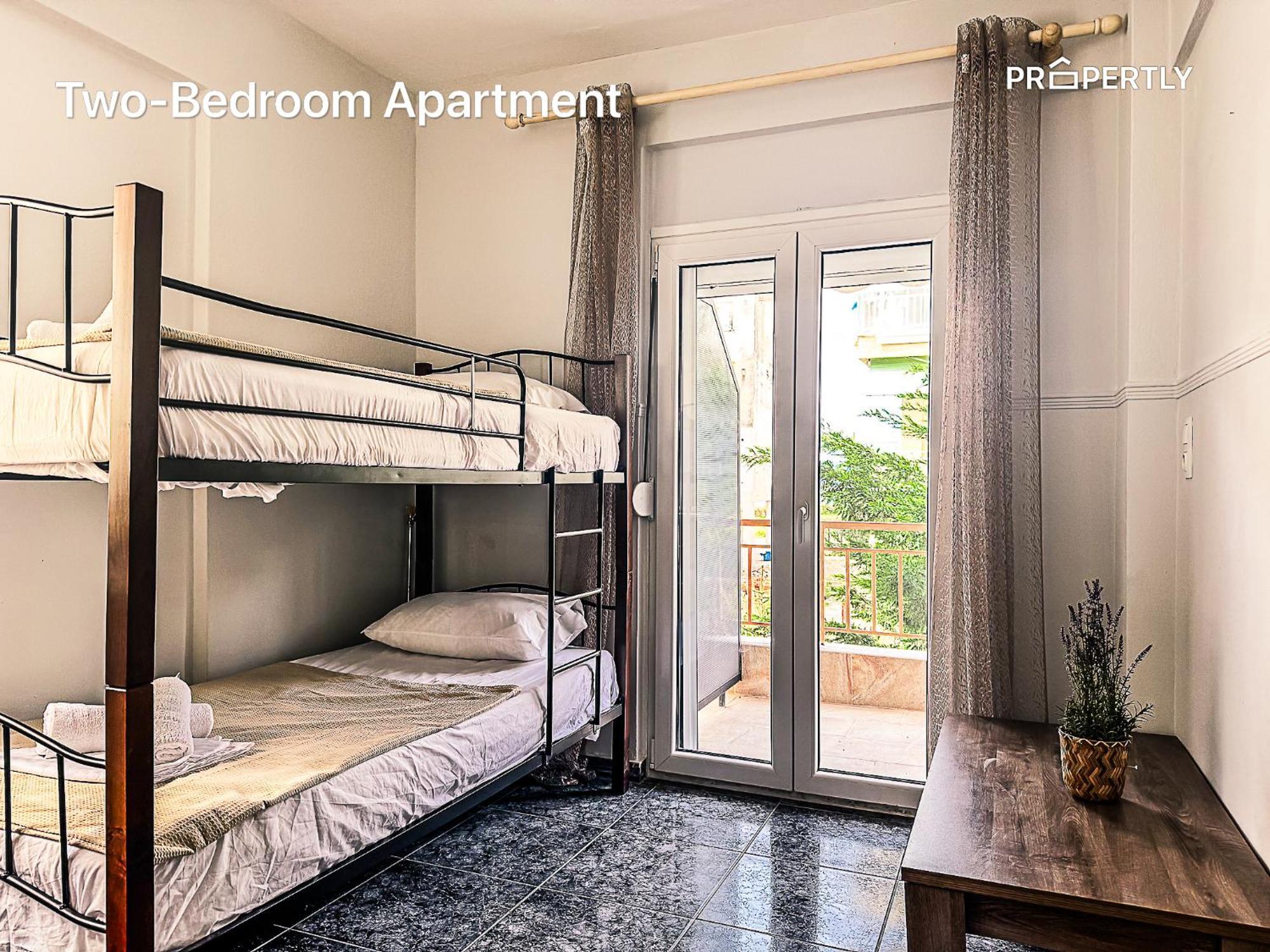 Seaside Retreat #Propertly Apartment Nea Kallikrateia Luaran gambar